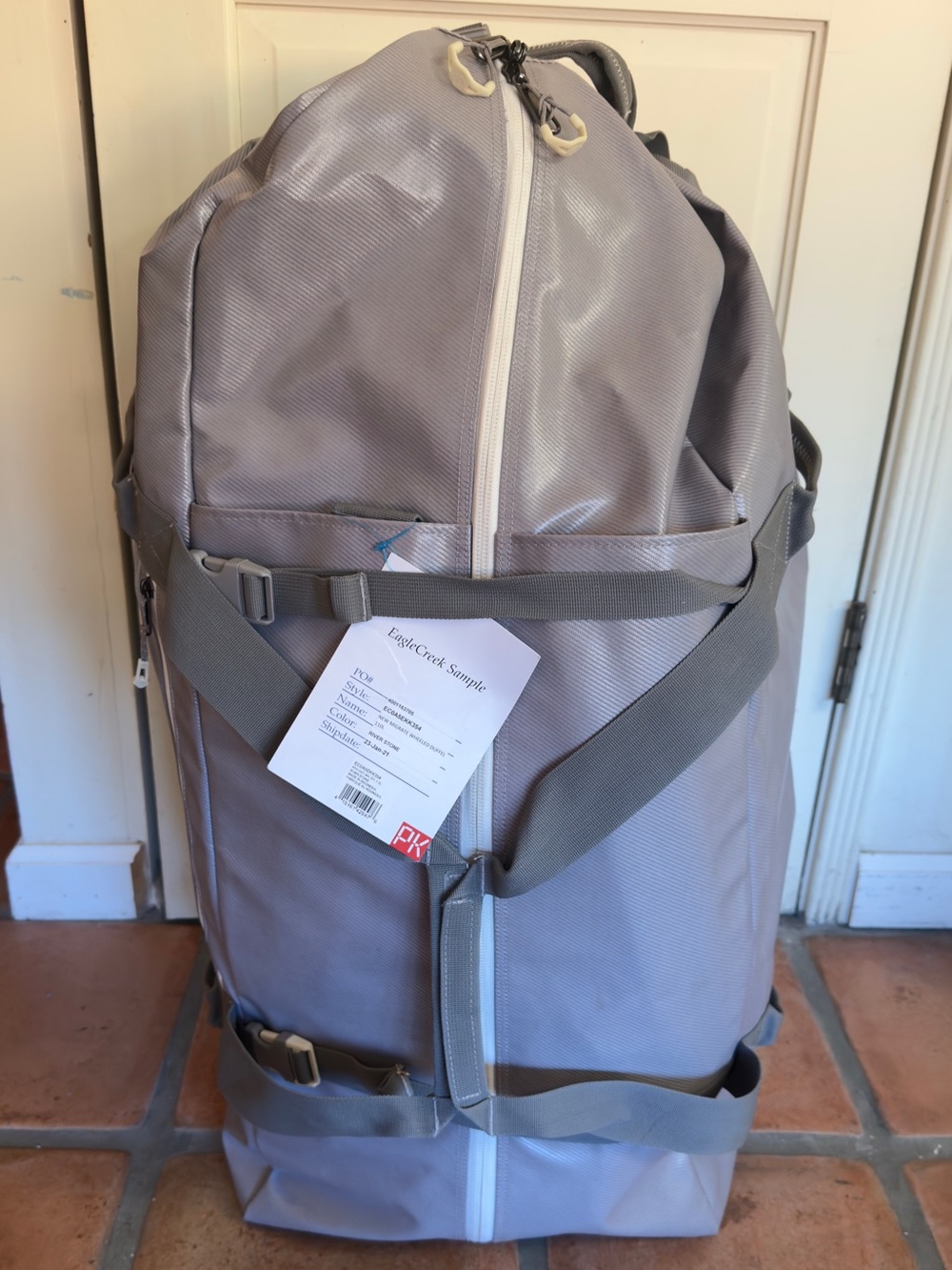 NEW Eagle Creek Migrate Wheeled Duffel 110L | River Stone